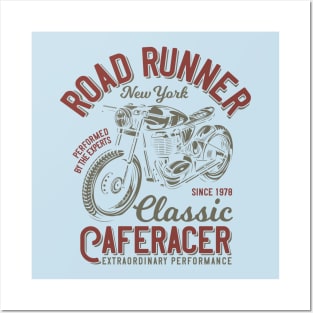 Classic Cafe Racer Posters and Art